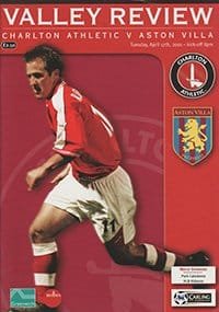 Charlton Athletic v Aston Villa 17-Apr-2001