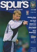 Tottenham Hotspur v Aston Villa 18-Aug-2001