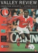 Charlton Athletic v Aston Villa 21-Dec-1998