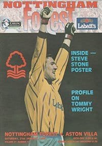 Nottingham Forest v Aston Villa 21-Jan-1995