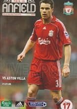 Liverpool v Aston Villa 21-Jan-2008