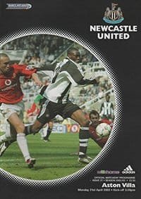 Newcastle United v Aston Villa 21-Apr-2003