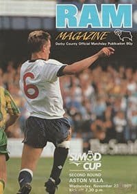 Derby County v Aston Villa 23-Nov-1988