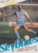 Coventry City v Aston Villa 26-Nov-1988