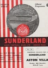 Sunderland v Aston Villa 26-Dec-1966
