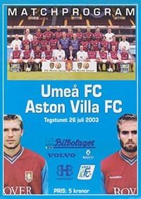 Umea v Aston Villa 26-Jul-2003