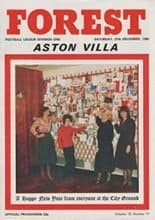 Nottingham Forest v Aston Villa 27-Dec-1980
