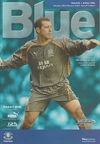 Everton v Aston Villa 28-Feb-2004