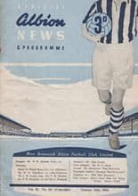 West Bromwich Albion v Aston Villa 29-Oct-1960