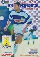 Queens Park Rangers v Aston Villa 29-Oct-1994