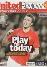 Manchester United v Aston Villa 29-Mar-2008