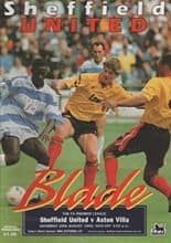 Sheffield United v Aston Villa 29-Aug-1992