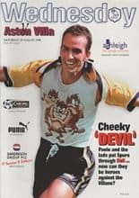 Sheffield Wednesday v Aston Villa 29-Aug-1998