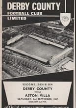 Derby County v Aston Villa 02-Sep-1967