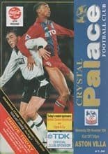 Crystal Palace v Aston Villa 30-Nov-1994