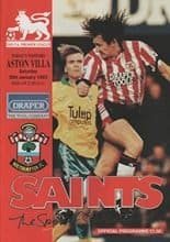 Southampton v Aston Villa 30-Jan-1993