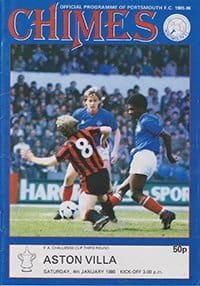 Portsmouth v Aston Villa 04-Jan-1986