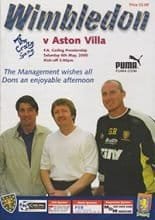 Wimbledon v Aston Villa 06-May-2000