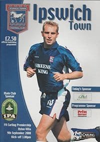 Ipswich Town v Aston Villa 09-Sep-2000