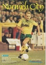 Norwich City v Aston Villa 01-Jan-1992
