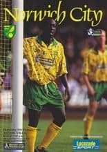 Norwich City v Aston Villa 29-Dec-1993