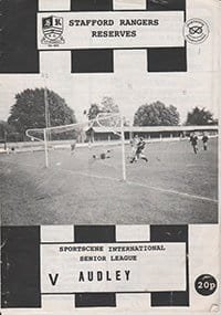 Stafford Rangers Reserves v Audley 28-Sep-1991