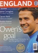 England v Austria 08-Oct-2005