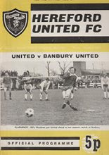 Hereford United v Banbury United 22-Jan-1972