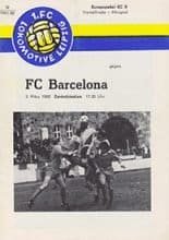Lokomotive Leipzig v Barcelona 03-Mar-1982
