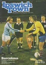 Ipswich Town v Barcelona 07-Mar-1979