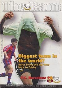 Derby County v Barcelona 07-Aug-1998