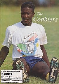 Northampton Town v Barnet 12-Dec-1990