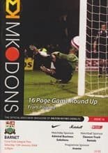 Milton Keynes Dons v Barnet 12-Jan-2008
