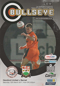 Hereford United v Barnet 12-Mar-2011