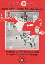 Harlow Town v Barnet 13-Oct-1990