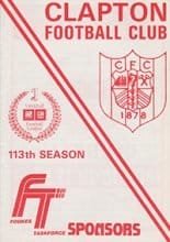 Clapton v Barnet 16-Sep-1990