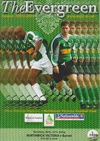 Northwich Victoria v Barnet 17-Apr-2004