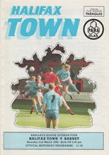 Halifax Town v Barnet 21-Mar-1992