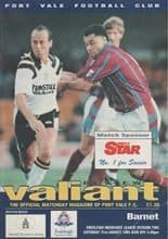 Port Vale v Barnet 21-Aug-1993
