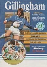 Gillingham v Barnet 21-Sep-1991