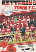 Kettering Town v Barnet 23-Mar-1991
