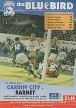 Cardiff City v Barnet 04-Oct-1997