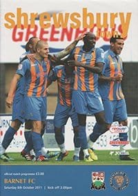 Shrewsbury Town v Barnet 08-Oct-2011