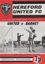 Hereford United v Barnet 08-Apr-1972