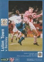 Luton Town v Barnsley 10-Nov-1998