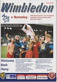 Wimbledon v Barnsley 11-Dec-1999