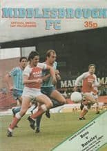 Middlesbrough v Barnsley 11-Feb-1984