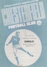 Chesterfield v Barnsley 11-Mar-1972