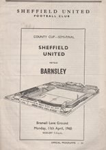 Sheffield United v Barnsley 11-Apr-1960