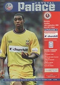 Crystal Palace v Barnsley 12-Sep-2000